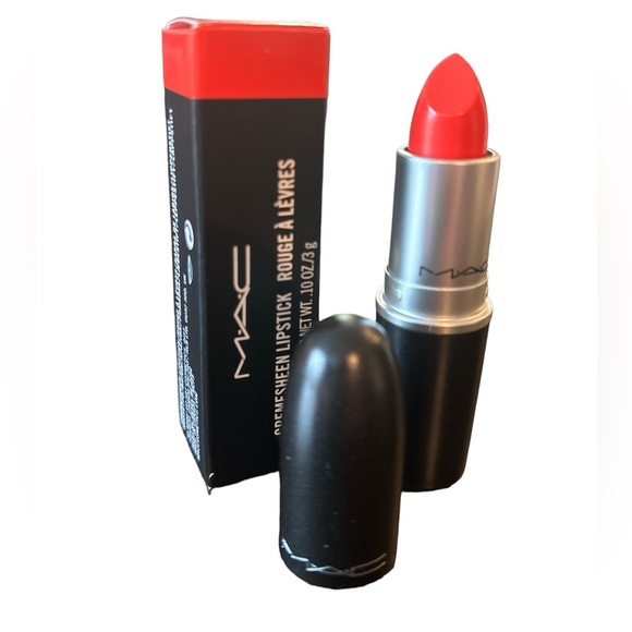 NIB MAC COSMETICS CREAMSHEEN LIPSTICK IN THE SHADE PRETTY BOY - Picture 3 of 3